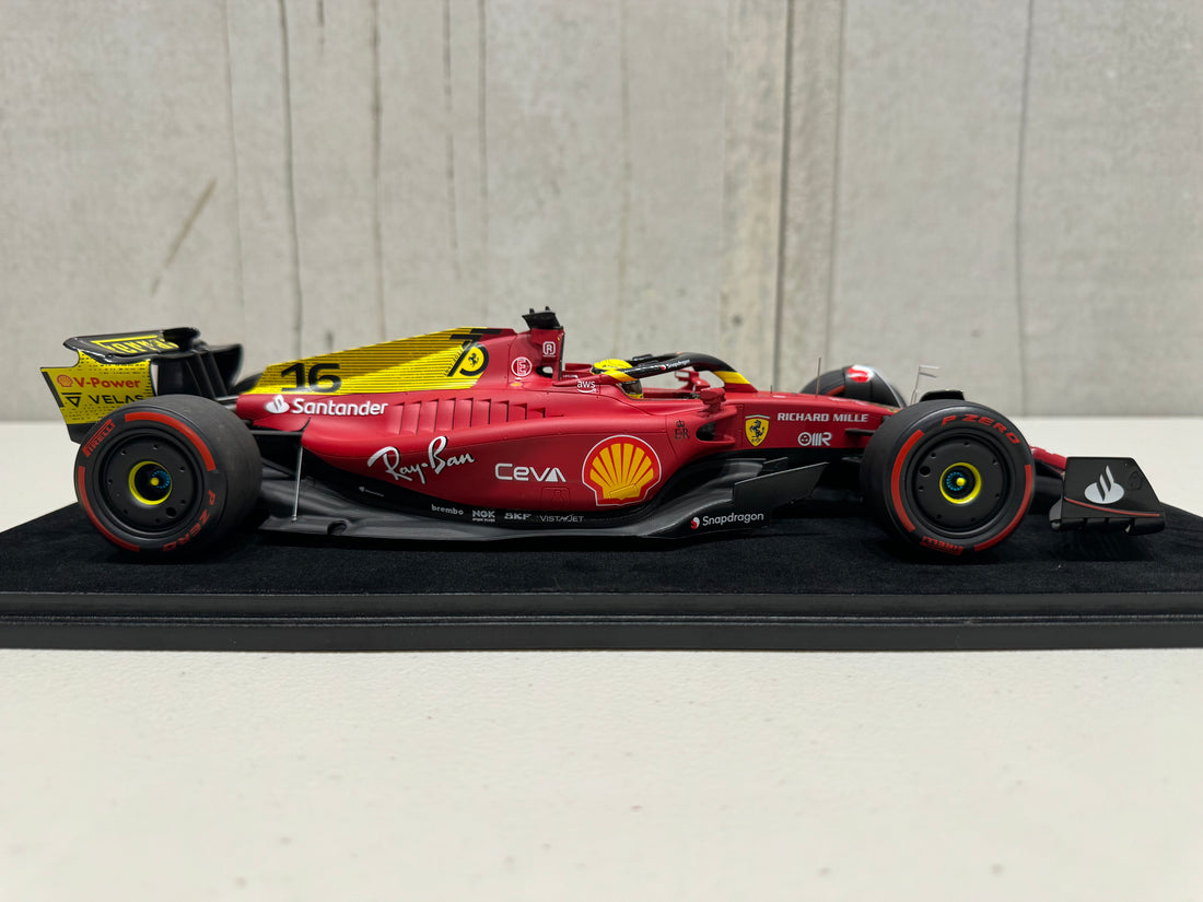 Ferrari F1-75 No.16 Italian GP 2022 - Charles Leclerc - 1:18 Scale Resin Model Car