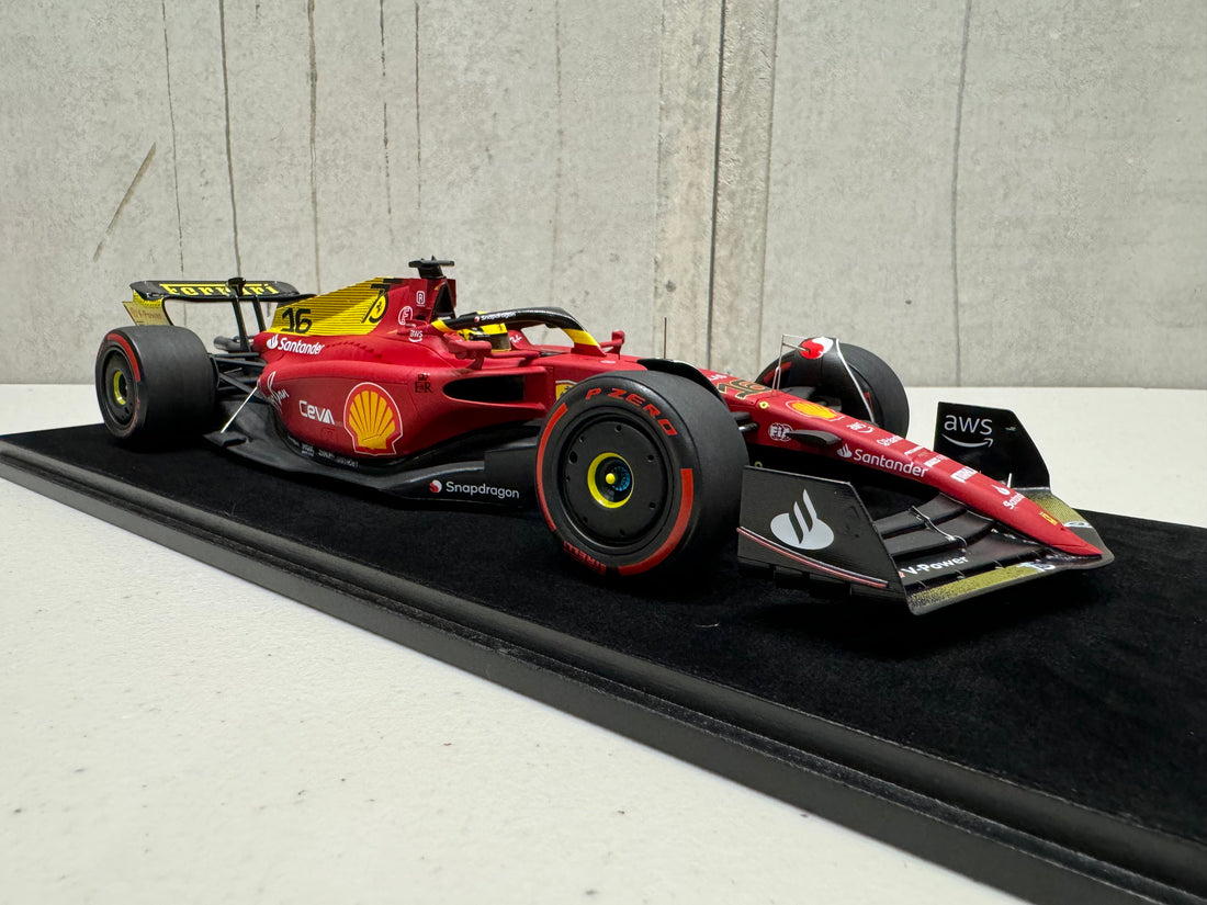 Ferrari F1-75 No.16 Italian GP 2022 - Charles Leclerc - 1:18 Scale Resin Model Car