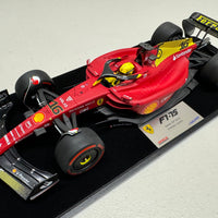 Ferrari F1-75 No.16 Italian GP 2022 - Charles Leclerc - 1:18 Scale Resin Model Car