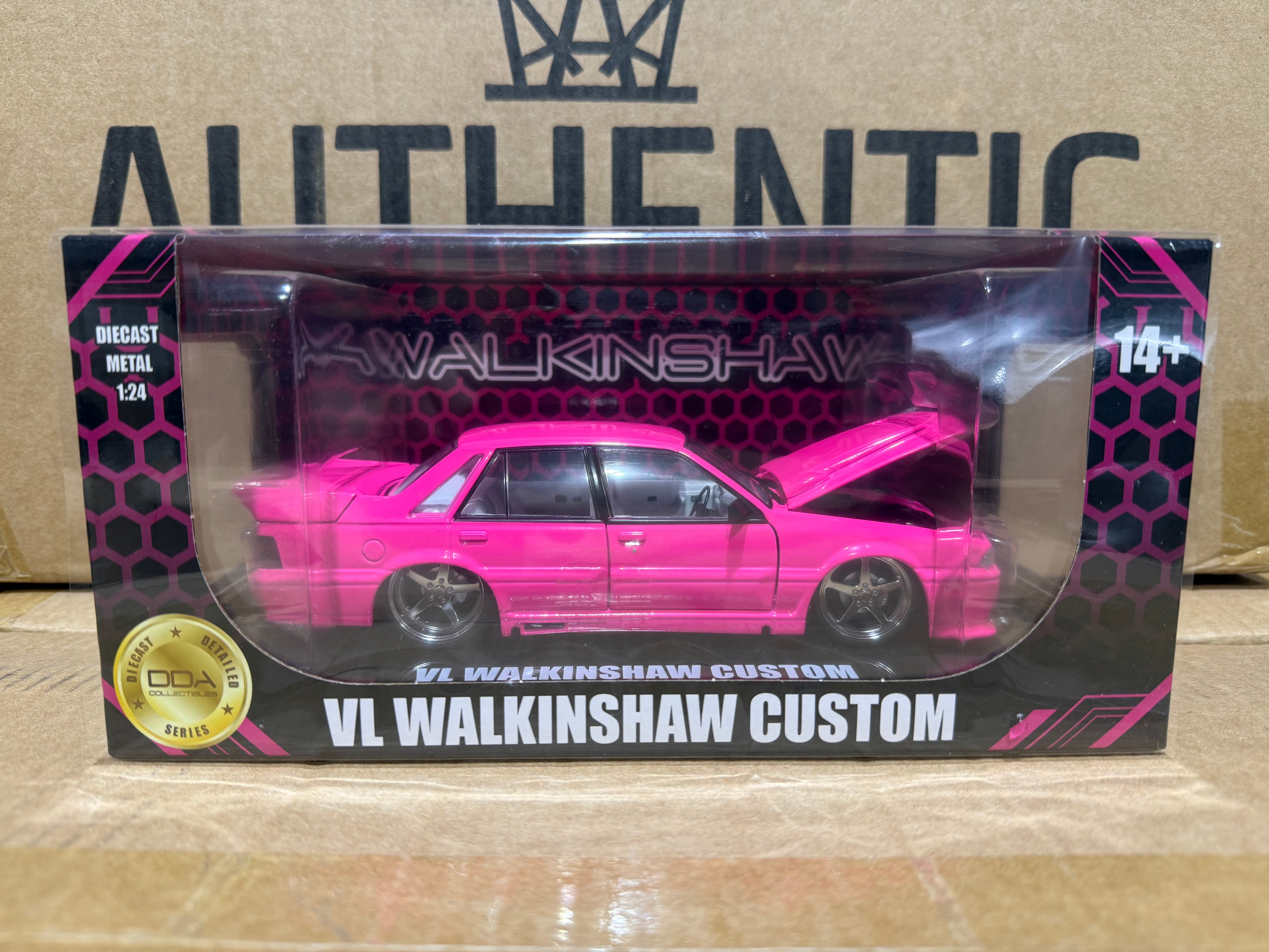 CUSTOM VL WALKINSHAW - PINK - 1:24 SCALE DIECAST MODEL -DDA