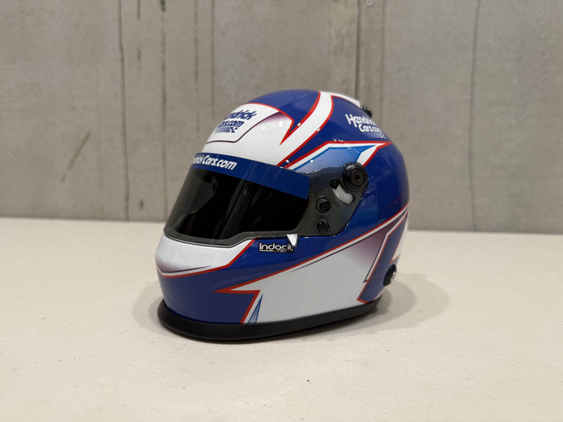 Kyle Larson 2025 Hendrickcars.com Mini Replica Helmet 1:2 Scale