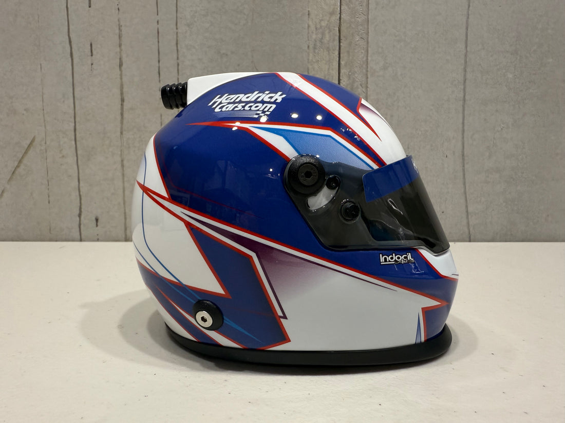 Kyle Larson 2025 Hendrickcars.com Mini Replica Helmet 1:2 Scale