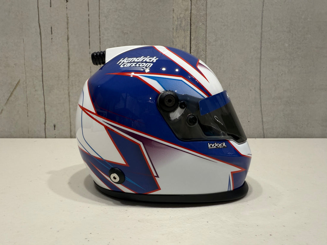 Kyle Larson 2025 Hendrickcars.com Mini Replica Helmet 1:2 Scale