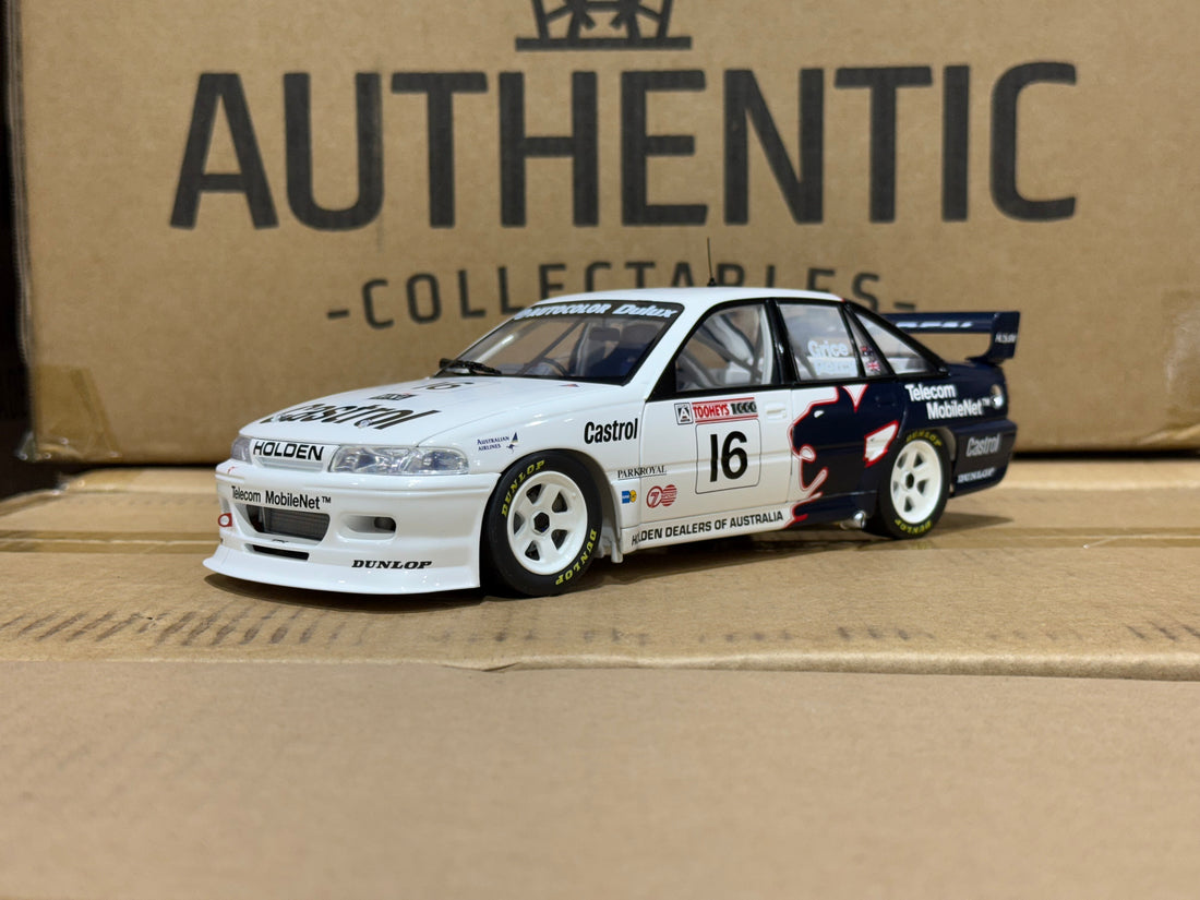 Allan Grice - Win Percy - Holden VP Commodore 1992 Bathurst - 5th Position - 1:18 Scale Diecast Model
