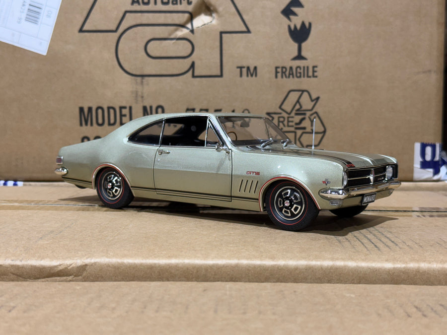 Holden HK Monaro GTS 327 Silver Mink - 1:18 Scale Diecast Model