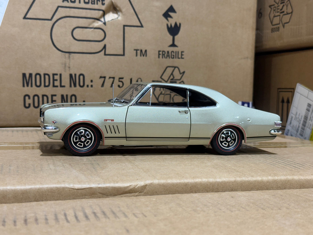 Holden HK Monaro GTS 327 Silver Mink - 1:18 Scale Diecast Model