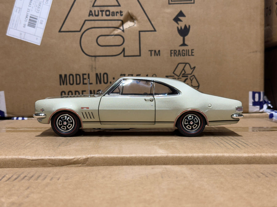 Holden HK Monaro GTS 327 Silver Mink - 1:18 Scale Diecast Model