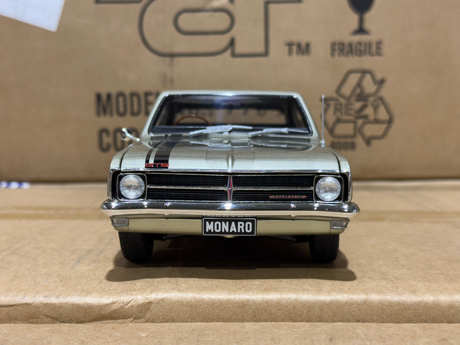 Holden HK Monaro GTS 327 Silver Mink - 1:18 Scale Diecast Model