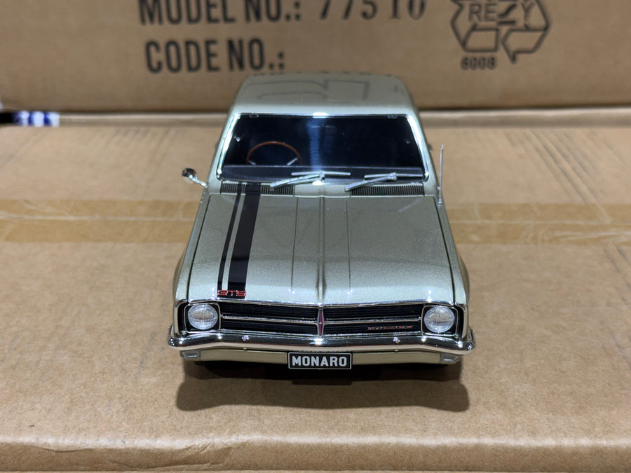 Holden HK Monaro GTS 327 Silver Mink - 1:18 Scale Diecast Model
