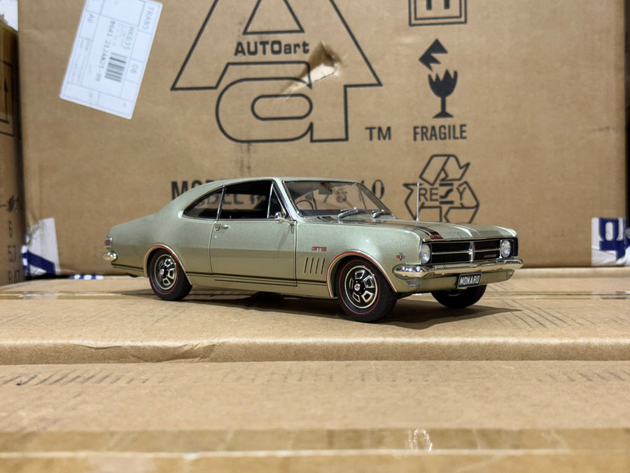 Holden HK Monaro GTS 327 Silver Mink - 1:18 Scale Diecast Model