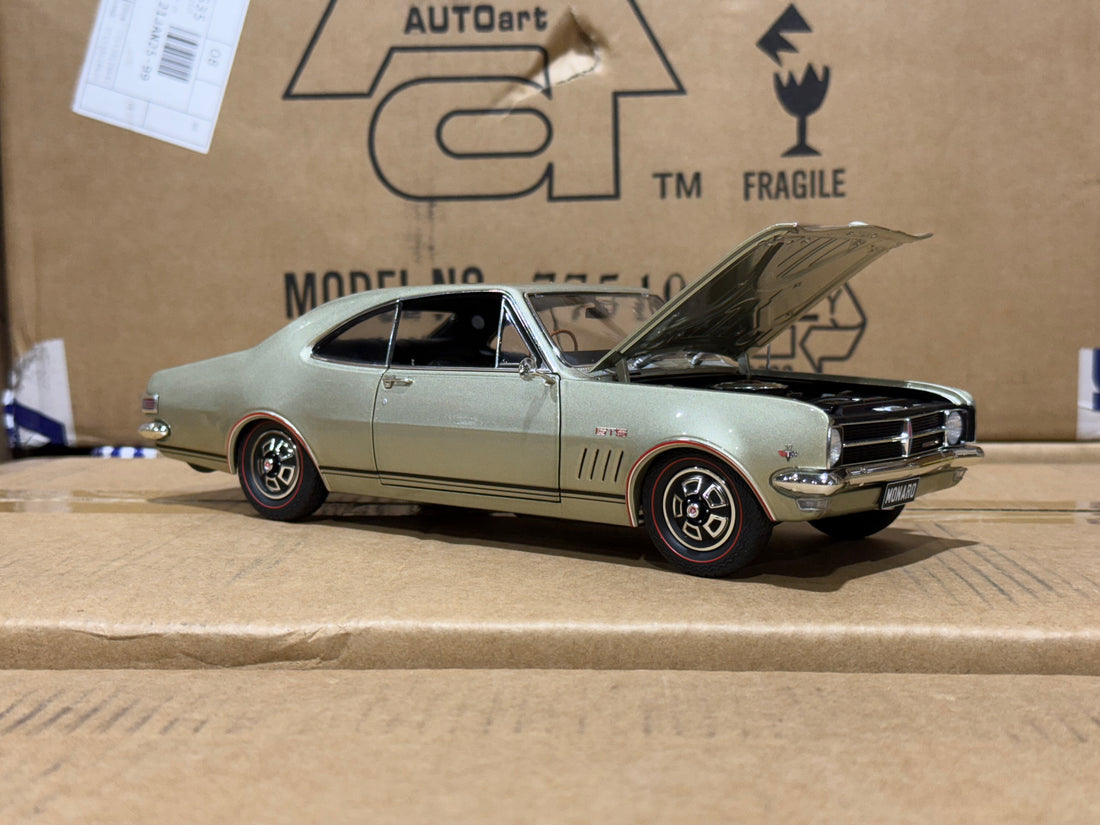 Holden HK Monaro GTS 327 Silver Mink - 1:18 Scale Diecast Model