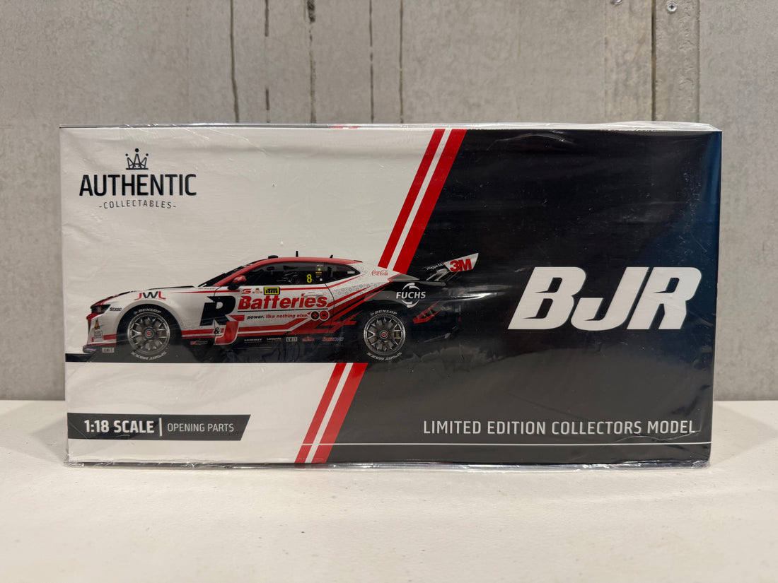 Andre Heimgartner - Brad Jones Racing R&J Batteries #8 Chevrolet Camaro ZL1 - 2024 Taupo Super400 Race 7 Winner - 1:18 Scale Diecast Model - AUTHENTIC COLLECTABLES