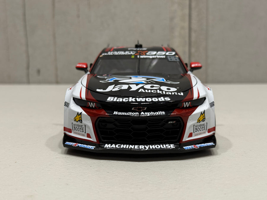 Andre Heimgartner - Brad Jones Racing R&J Batteries #8 Chevrolet Camaro ZL1 - 2024 Taupo Super400 Race 7 Winner - 1:18 Scale Diecast Model - AUTHENTIC COLLECTABLES