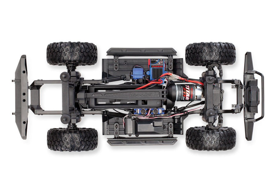 TRAXXAS TRX-4 LAND ROVER DEFENDER SCALE AND TRAIL CRAWLER BLACK - 1:10 SCALE