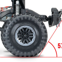 TRAXXAS TRX-4 LAND ROVER DEFENDER SCALE AND TRAIL CRAWLER BLACK - 1:10 SCALE