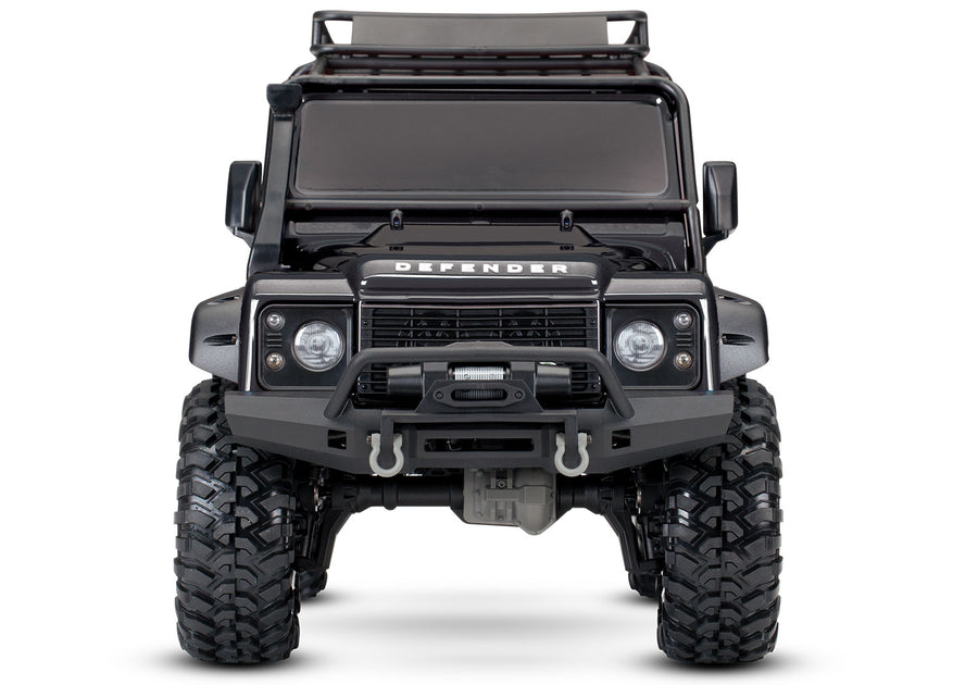 TRAXXAS TRX-4 LAND ROVER DEFENDER SCALE AND TRAIL CRAWLER BLACK - 1:10 SCALE