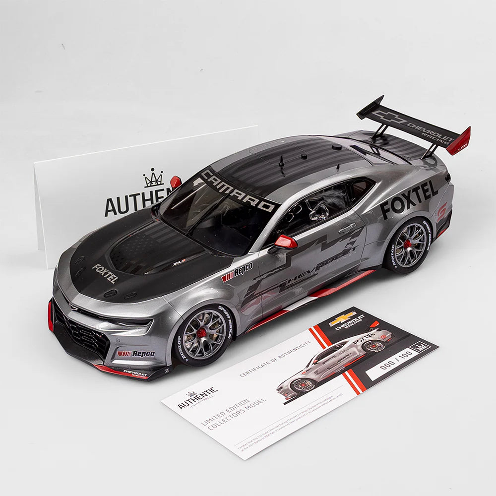 Chevrolet Racing Chevrolet Camaro Gen3 Supercar - 2021 Bathurst 1000 Launch Livery - 1:12 Scale Model - Authentic Collectables