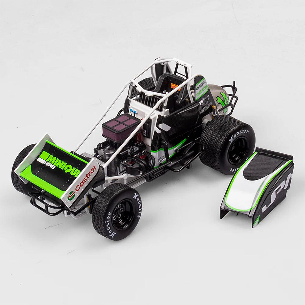 Jason Pryde Motorsport #W14 Sprintcar - 2024/2025 Season - 1:18 Scale Diecast Model - Authentic Collectables