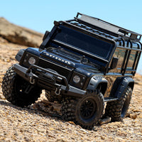 TRAXXAS TRX-4 LAND ROVER DEFENDER SCALE AND TRAIL CRAWLER BLACK - 1:10 SCALE