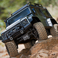 TRAXXAS TRX-4 LAND ROVER DEFENDER SCALE AND TRAIL CRAWLER BLACK - 1:10 SCALE