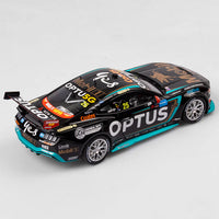 Chaz Mostert - Mobil 1 Optus Racing #25 Ford Mustang GT - 2024 Sydney SuperNight Clean Sweep (Mobil 1 50th Anniversary Gold Livery) - 1:18 Scale Diecast Model - Authentic Collectables