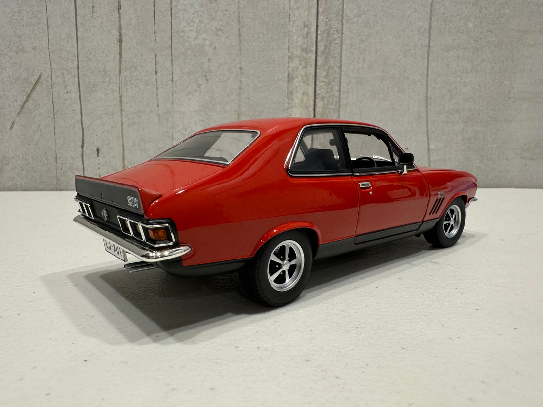 HOLDEN LJ TORANA GTR XU-1 "SALAMANCE RED" - 1:18 SCALE DIECAST MODEL