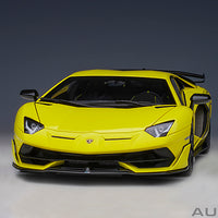 LAMBORGHINI AVENTADOR SVJ (GIALLO TENERIFE/PEARL YELLOW) 1:18 SCALE MODEL - AUTOART
