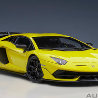 LAMBORGHINI AVENTADOR SVJ (GIALLO TENERIFE/PEARL YELLOW) 1:18 SCALE MODEL - AUTOART