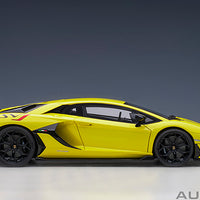 LAMBORGHINI AVENTADOR SVJ (GIALLO TENERIFE/PEARL YELLOW) 1:18 SCALE MODEL - AUTOART