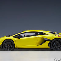 LAMBORGHINI AVENTADOR SVJ (GIALLO TENERIFE/PEARL YELLOW) 1:18 SCALE MODEL - AUTOART