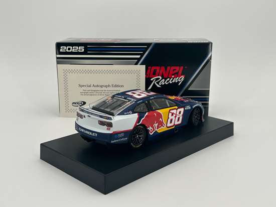 SHANE VAN GISBERGEN AUTOGRAPHED 2025 RED BULL 1:24 SCALE ARC DIECAST