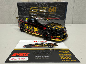 2023 BATHURST 1000 - HOLDEN COMMODORE VF V8 SUPERCAR - 60th ANNIVERSARY OF THE BATHURST GREAT RACE - SPECIAL LIMITED EDITION - 1:18 Scale Diecast Model Car - BIANTE