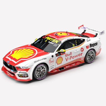 *PRE-ORDER* Brodie Kostecki / Todd Hazelwood - Shell V-Power Racing Team #38 Ford Mustang GT - 2025 Repco Bathurst 1000 Pole Position - 1:43 Scale Diecast Model - Authentic Collectables