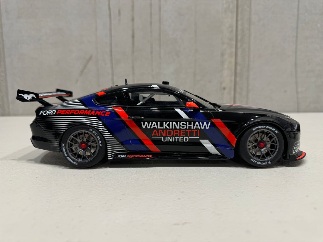 Walkinshaw Andretti United Ford Mustang GT S550 Prototype Gen3 Supercar - 2022 Ford Performance Switch Livery - 1:18 Scale Model - AUTHENTIC COLLECTABLES