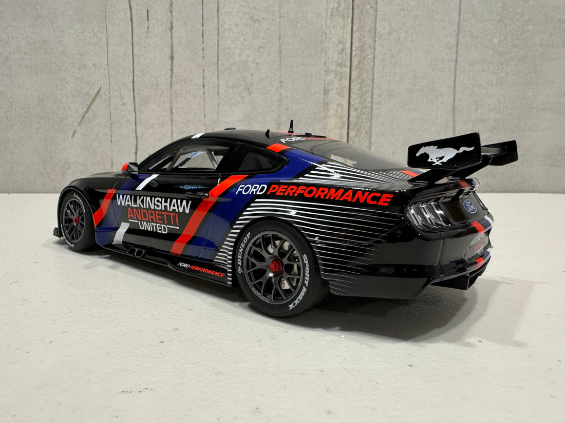 Walkinshaw Andretti United Ford Mustang GT S550 Prototype Gen3 Supercar - 2022 Ford Performance Switch Livery - 1:18 Scale Model - AUTHENTIC COLLECTABLES