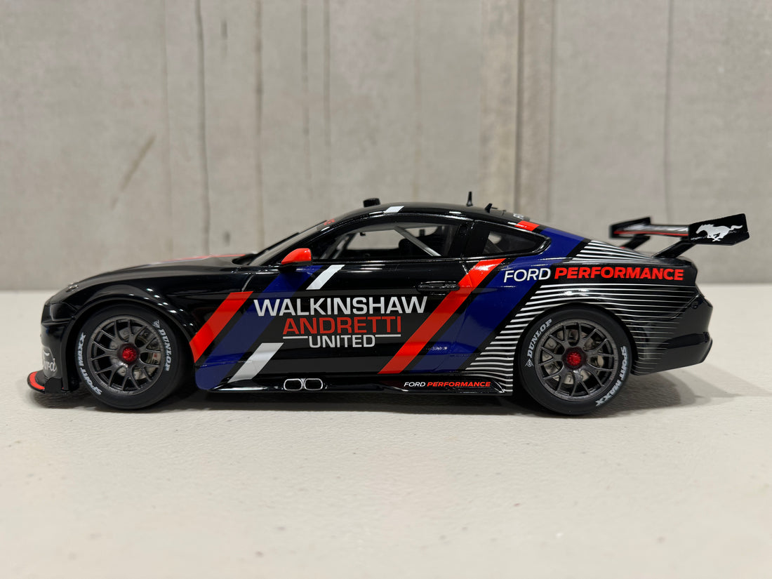 Walkinshaw Andretti United Ford Mustang GT S550 Prototype Gen3 Supercar - 2022 Ford Performance Switch Livery - 1:18 Scale Model - AUTHENTIC COLLECTABLES