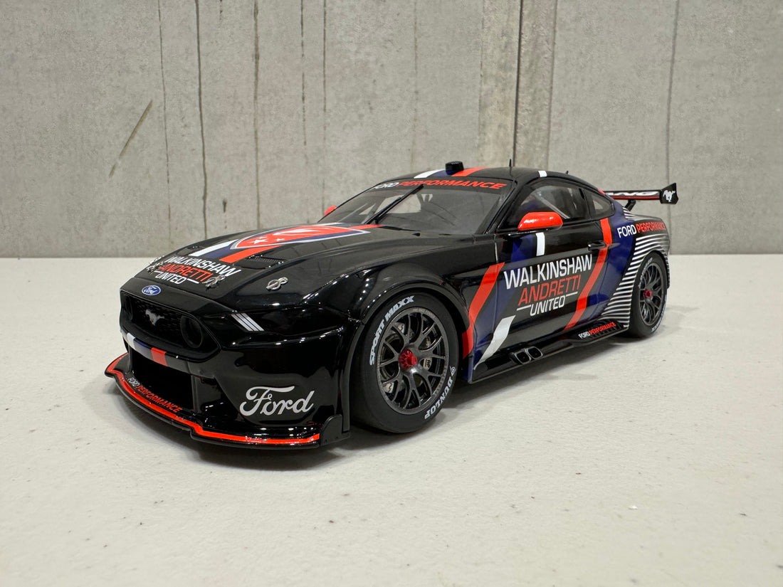 Walkinshaw Andretti United Ford Mustang GT S550 Prototype Gen3 Supercar - 2022 Ford Performance Switch Livery - 1:18 Scale Model - AUTHENTIC COLLECTABLES