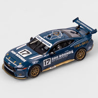 Dick Johnson Racing #17 Ford Mustang GT - 500 Rounds Celebration Livery - 1:43 Scale Diecast Model - AUTHENTIC COLLECTABLES
