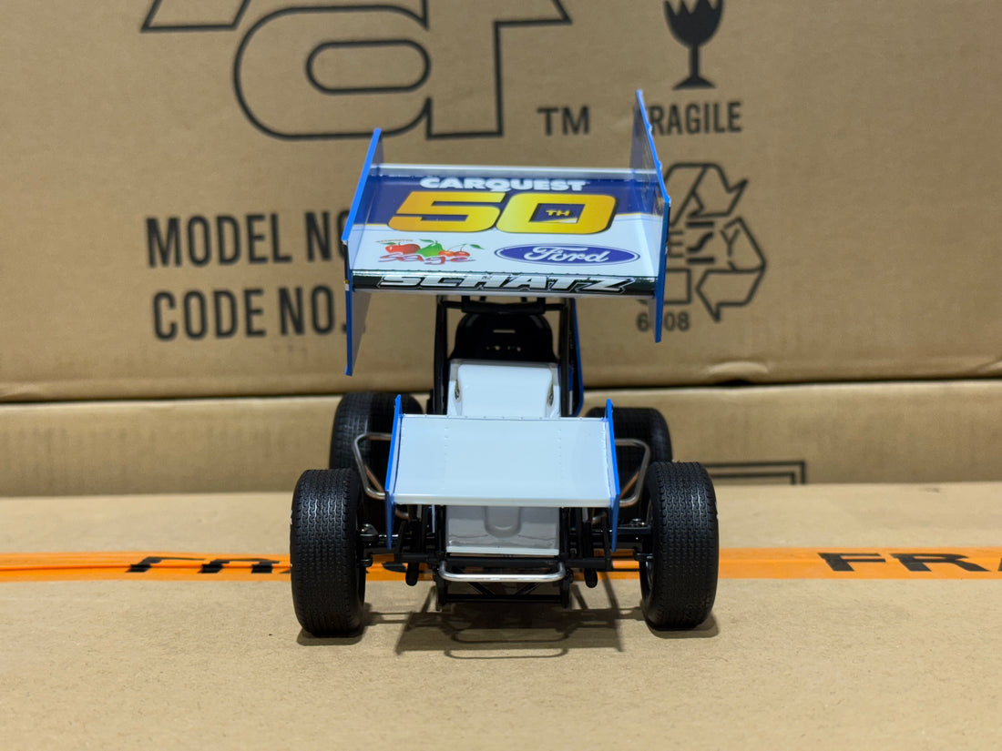 2024 DONNY SCHATZ #15 CARQUEST SPRINT CAR - TEAM EXCLUSIVE - 1:18 SCALE DIECAST MODEL - ACME