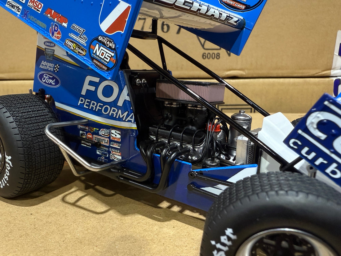 2024 DONNY SCHATZ #15 CARQUEST SPRINT CAR - TEAM EXCLUSIVE - 1:18 SCALE DIECAST MODEL - ACME