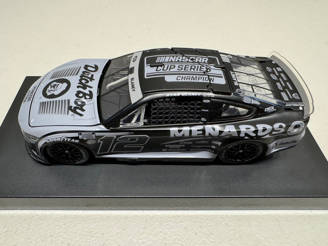 RYAN BLANEY 2023 MENARDS DUTCH BOY NASCAR CUP SERIES CHAMPION 1:24 ARC STEALTH DIECAST