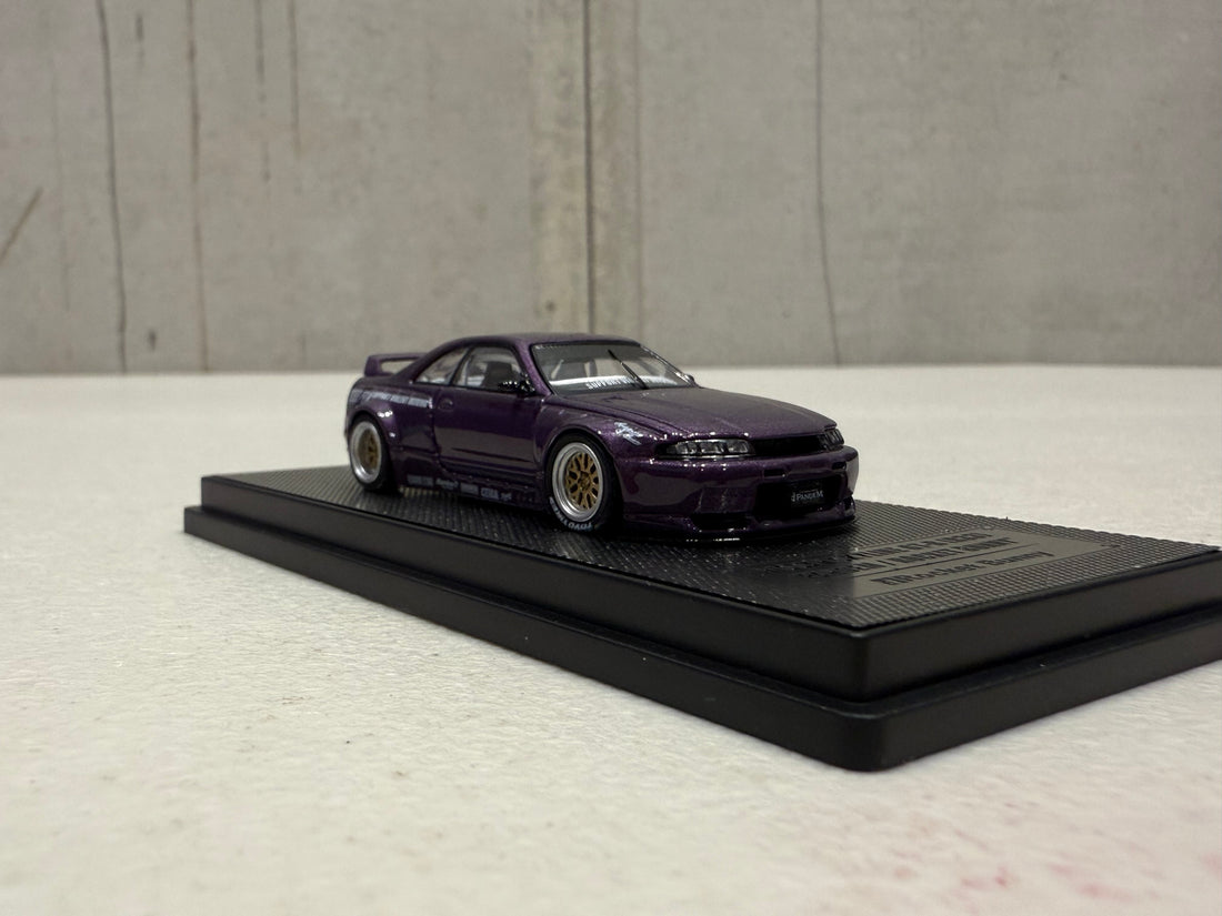 Nissan Skyline GT-R (R33) “Pandem Rocket Bunny” Purple – 1:64 Scale Diecast Model