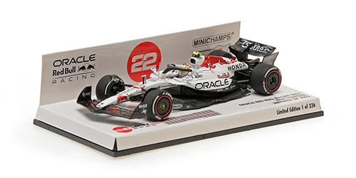2025 YUKI TSUNODA - JAPANESE GP - #22 RED BULL RB21 - 1:43 SCALE MODEL - MINICHAMPS F1