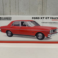 FORD XT GT FALCON – BRAMBLES RED - 1:18 DIECAST MODEL