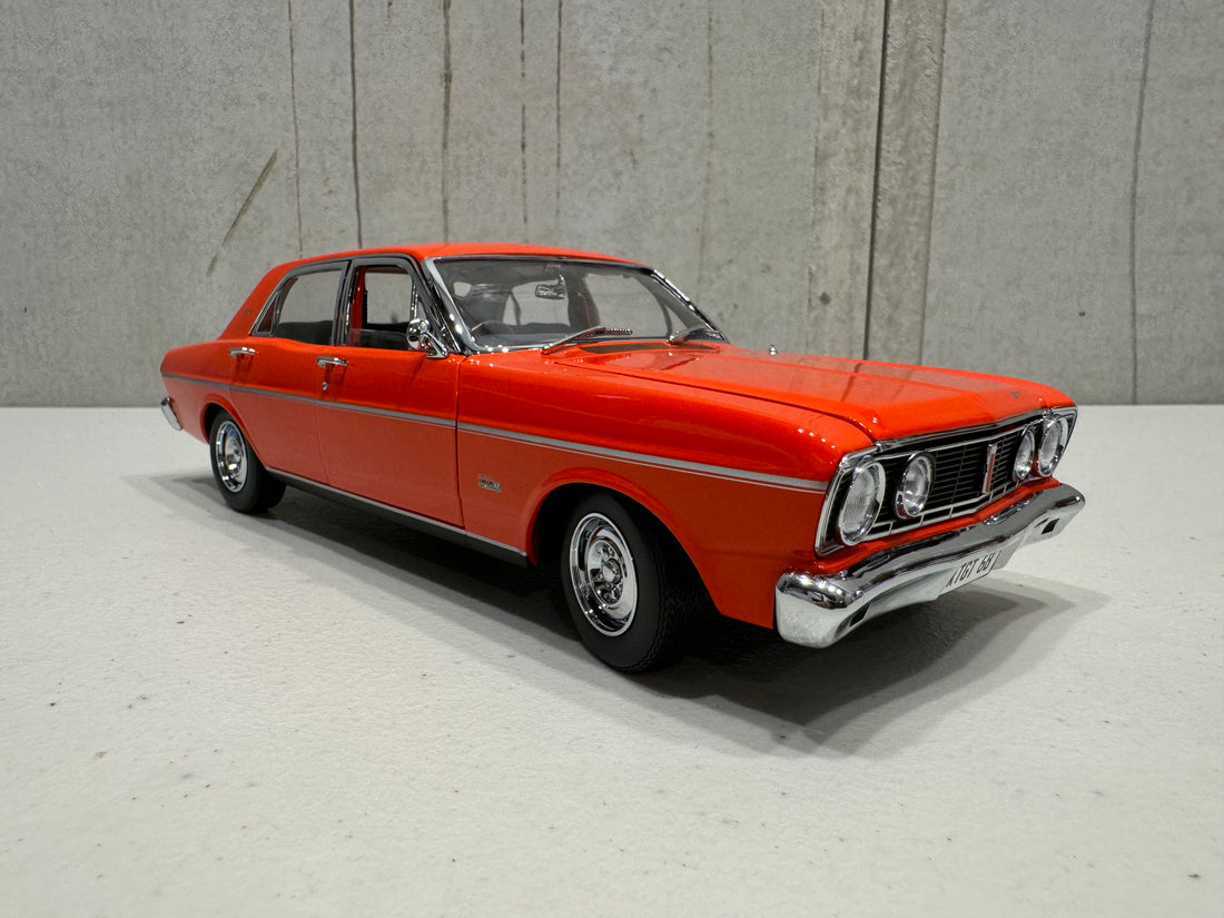 FORD XT GT FALCON – BRAMBLES RED - 1:18 DIECAST MODEL