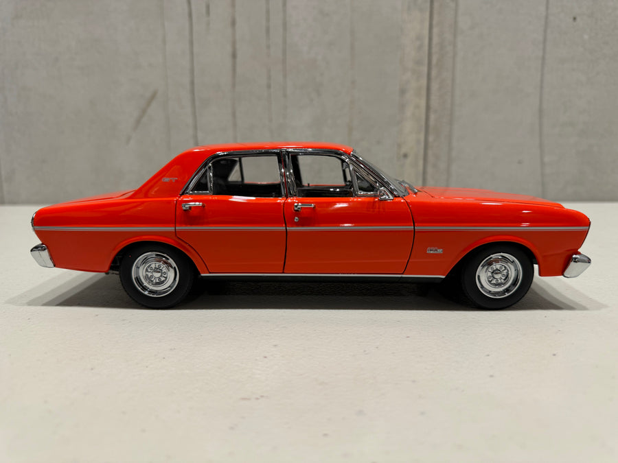 FORD XT GT FALCON – BRAMBLES RED - 1:18 DIECAST MODEL