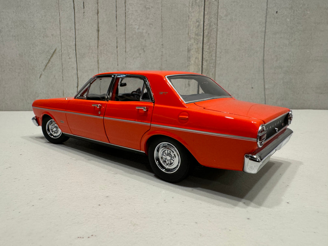 FORD XT GT FALCON – BRAMBLES RED - 1:18 DIECAST MODEL