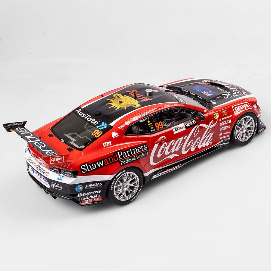 Brodie Kostecki - Coca-Cola Racing By Erebus #99 Chevrolet Camaro ZL1 - 2023 Supercars Championship Winner - 1:12 Scale Resin Model - AUTHENTIC COLLECTABLES