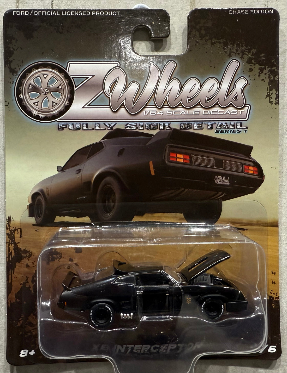 OZ WHEELS - XB Interceptor - Fully Sick - Super Chase Edition - 1:64 Scale Diecast Model