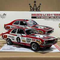 1973 Bathurst Peter Brock - Holden LJ Torana GTR XU-1 - 1:18 Scale Diecast Model